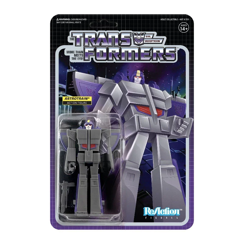 Super7 Transformers Astrotrain ReAction Figure