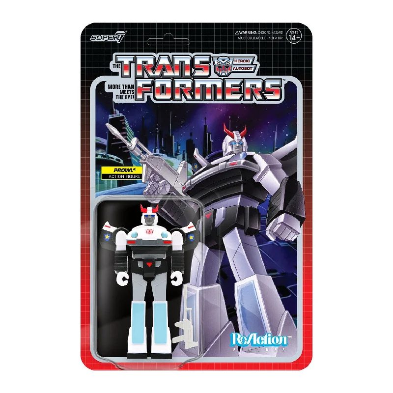 Super7 Transformers Prowl ReAction Figure