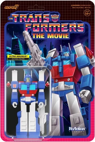 Super7 Transformers Ultra Magnus ReAction Figure