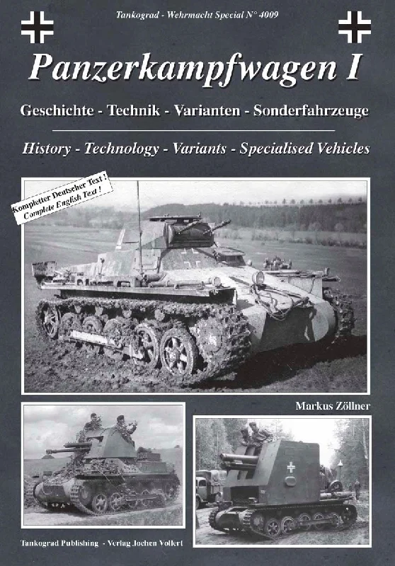 Tankograd Publication Nr. 4009 - Panzerkampfwagen I