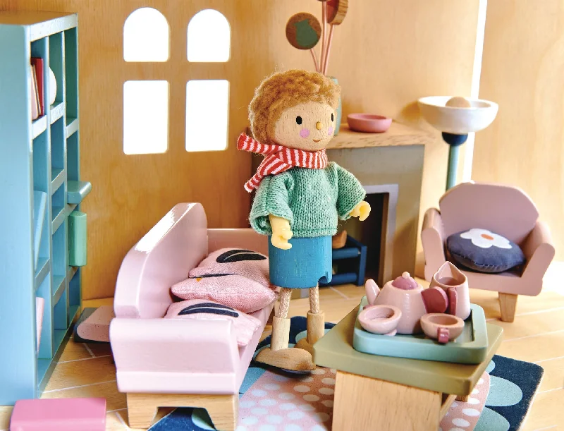 Dolls with airport - accessory sets for air - travel play Tender Leaf Doll's House Sitting Room Furniture Dolls with airport - accessory sets for air - travel play Tender Leaf Doll's House Sitting Room Furniture