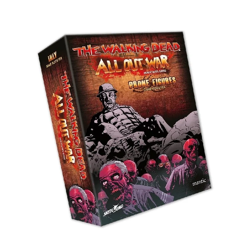 The Walking Dead Mantic 28mm wargaming Prone Figures Booster