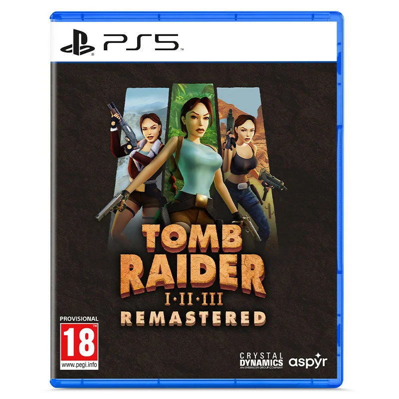 Video games with DLC release dates​ Tomb Raider I-III Remastered - PS5