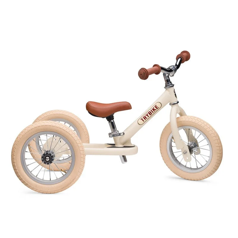 Outdoor toys for Valentine's Day like heart - shaped balls Trybike - Steel Cream Vintage Edition (Brown seat) Outdoor toys for Valentine's Day like heart - shaped balls Trybike - Steel Cream Vintage Edition (Brown seat)