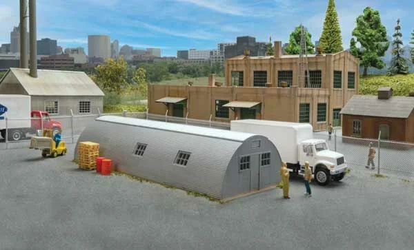 Walthers 933-3560 HO Scale Quonset Hut - Assembly Required