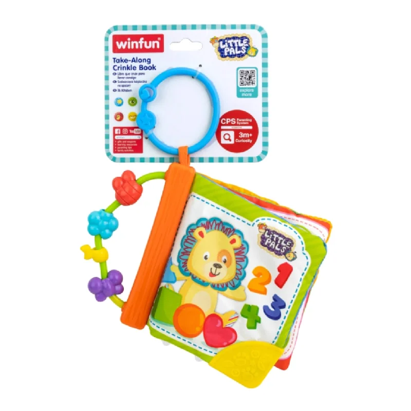 Educational toys for teaching marine biology Winfun Take Along Crinkle Educational Book Educational toys for teaching marine biology Winfun Take Along Crinkle Educational Book