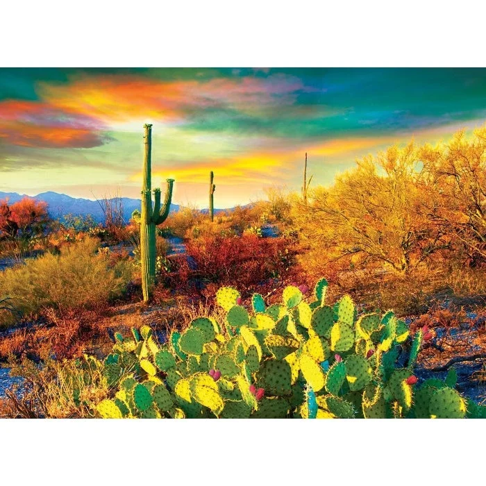 Toddler - friendly puzzles with large pieces​ 1000pc Arizona Desert Colours Puzzle