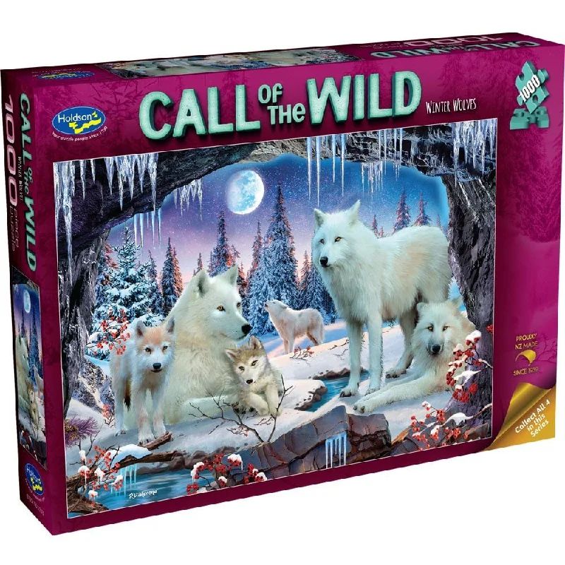 Animal - kingdom puzzles with various species 1000pc Call of The Winter Wolves Jigsaw Puzzle Animal - kingdom puzzles with various species 1000pc Call of The Winter Wolves Jigsaw Puzzle