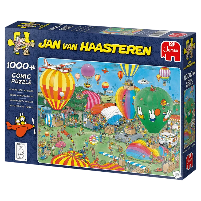 Puzzle - based board games combining multiple elements 1000pc JVH Hooray Miffy 65 Years - Comic Puzzle Puzzle - based board games combining multiple elements 1000pc JVH Hooray Miffy 65 Years - Comic Puzzle