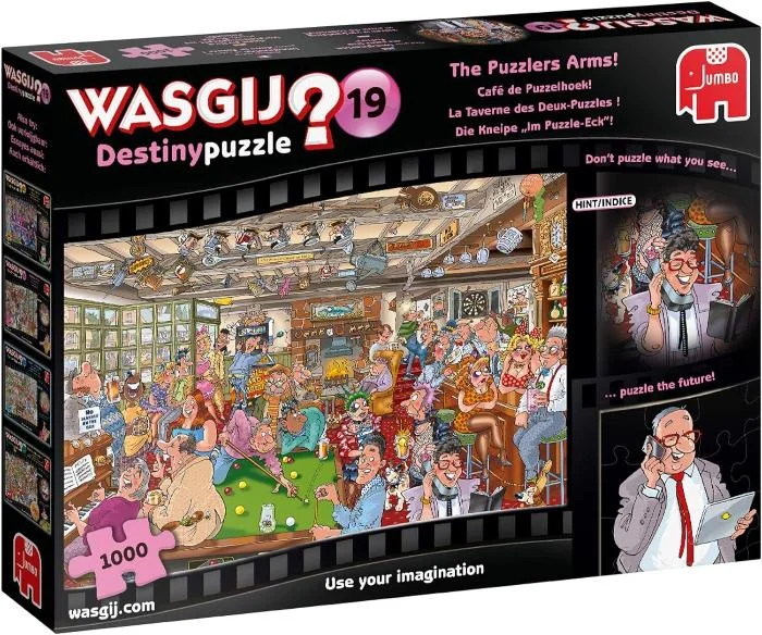 Puzzle challenges with time - limits for competitive play 1000pc Wasgij? Destiny 19 - The Puzzlers Arms! Puzzle Puzzle challenges with time - limits for competitive play 1000pc Wasgij? Destiny 19 - The Puzzlers Arms! Puzzle