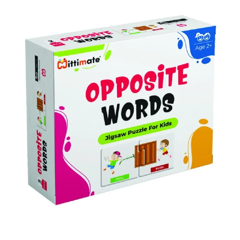 DIY puzzle kits for creative enthusiasts​ Opposite Words 2 Pcs Puzzle