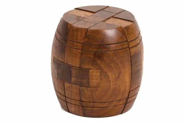 Puzzle challenges with time - limits for competitive play​ 3" Barrel Puzzle