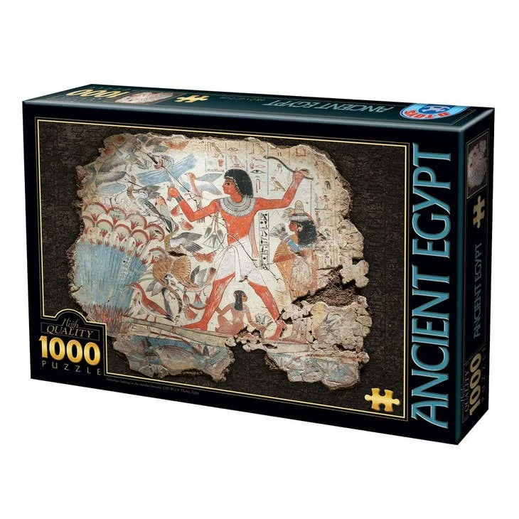 Puzzle - shaped shower curtains for bathroom decor​ ANCIENT EGYPT 1000PC PUZZLE
