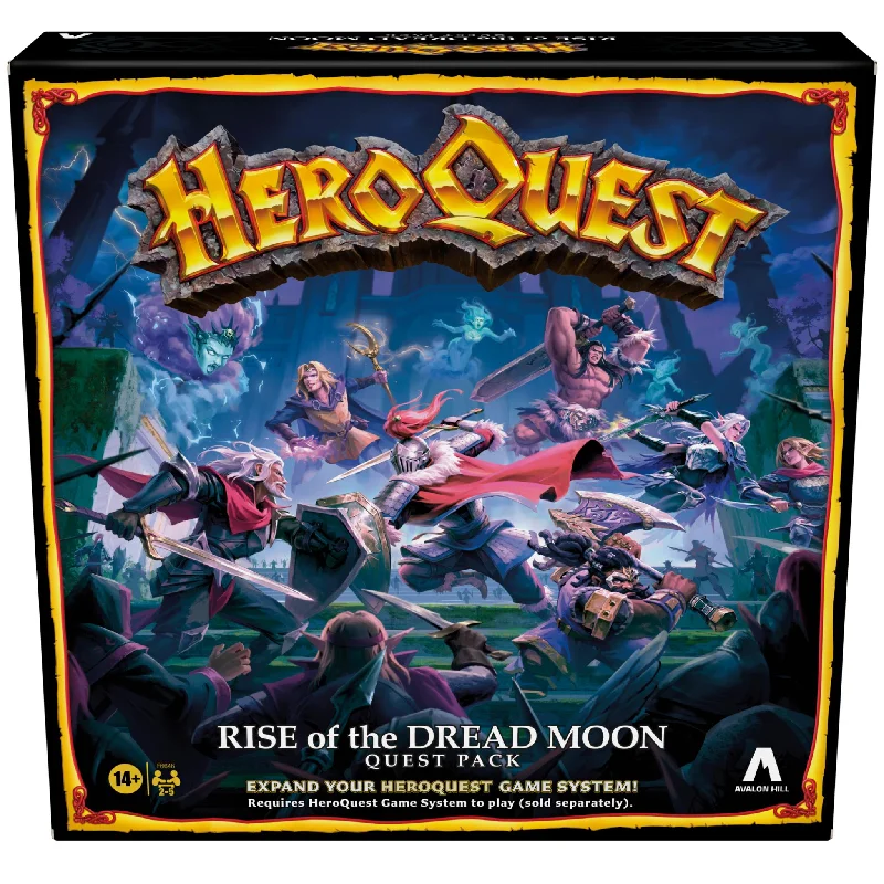 Puzzle books with multiple puzzle types​ Avalon Hill Heroquest Rise Of The Dread Moon Quest Pack