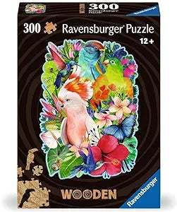 Puzzle - based fitness challenges for physical activity BEAUTIFUL BIRDS WOODEN PUZZLE 300 PC Puzzle - based fitness challenges for physical activity BEAUTIFUL BIRDS WOODEN PUZZLE 300 PC