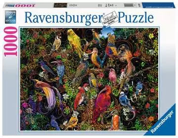Magnetic puzzles for fridge or metal - surface fun​ BIRDS OF ART PUZZLE 1000 PC