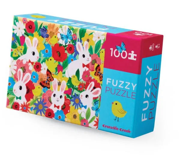 Puzzle - themed cakes with puzzle - piece decorations​ Bunny Fuzzy 100 pc Puzzle