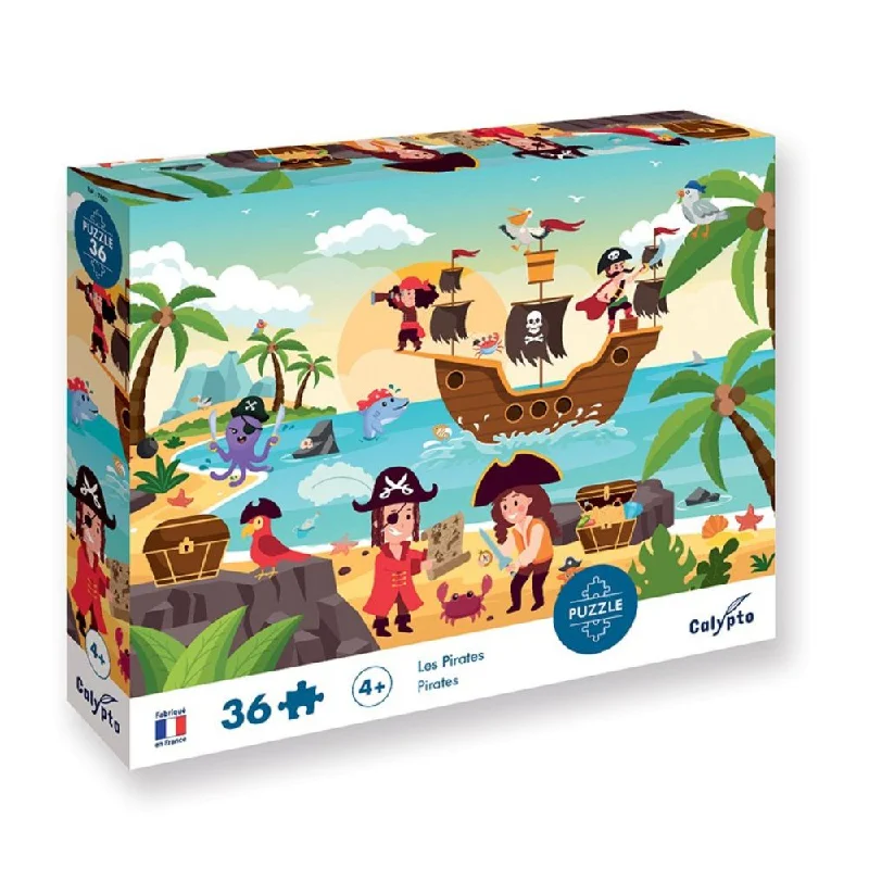 DIY puzzle kits for creative enthusiasts​ Calypto Jigsaw Puzzle - Pirates 36 Pieces