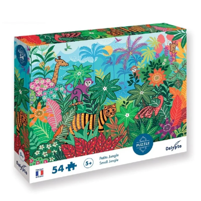 Puzzle - inspired ceramic mugs for coffee lovers​ Calypto Jigsaw Puzzle - Small Jungle 54 pieces