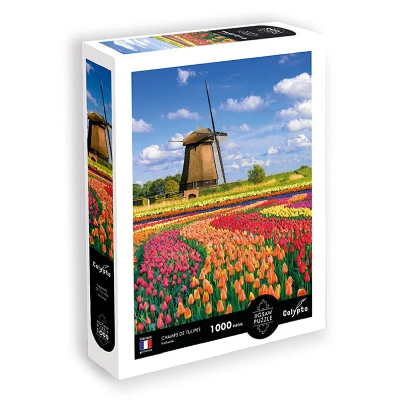 Puzzle - inspired garden ornaments for outdoor beauty CALYPTO PUZZLE 1000 P - Champs de tulipes - Hollande - Tulip fields Puzzle - inspired garden ornaments for outdoor beauty CALYPTO PUZZLE 1000 P - Champs de tulipes - Hollande - Tulip fields