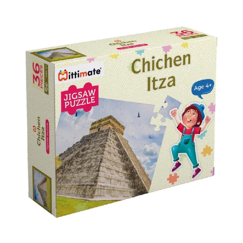 Puzzle - inspired music with puzzle - related lyrics​ Chichen Itza Mexico Puzzle (36 Pieces)