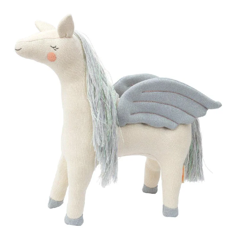 Plush toys for photographers with camera - shaped features​ Chloe Pegasus Large Toy
