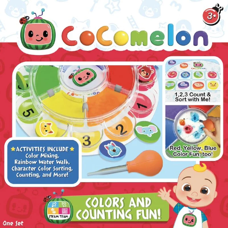 Puzzle - themed photo frames for displaying memories​ Cocomelon Colours & Counting Fun