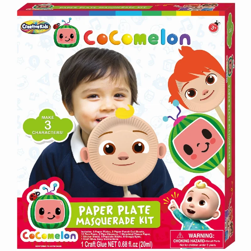 Puzzle - inspired stained - glass art with puzzle - like designs Cocomelon Make and Play Plate Craft Puzzle - inspired stained - glass art with puzzle - like designs Cocomelon Make and Play Plate Craft