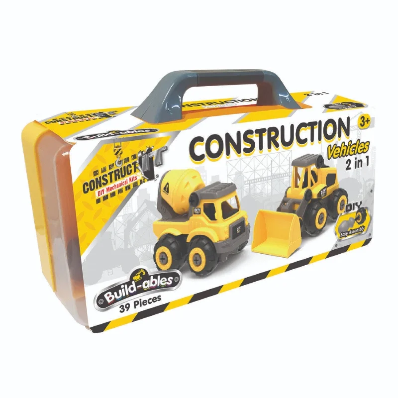 Puzzle - themed tablecloths for special occasions Construct It Buildable Construction- 39pc Puzzle - themed tablecloths for special occasions Construct It Buildable Construction- 39pc