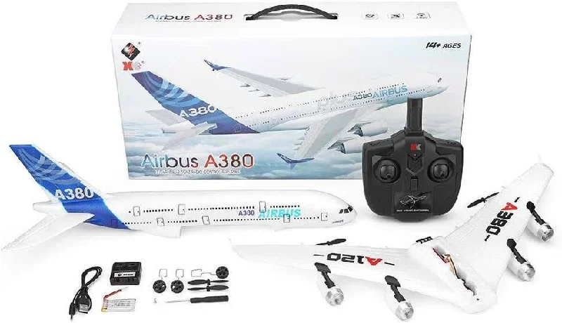 Aircar A380 Three-Channels Simulation RC Aeroplane Glider