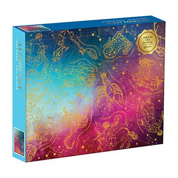Puzzle - based escape rooms in virtual reality​ ASTROLOGY 1000 PC GOLD FOIL PUZZLE