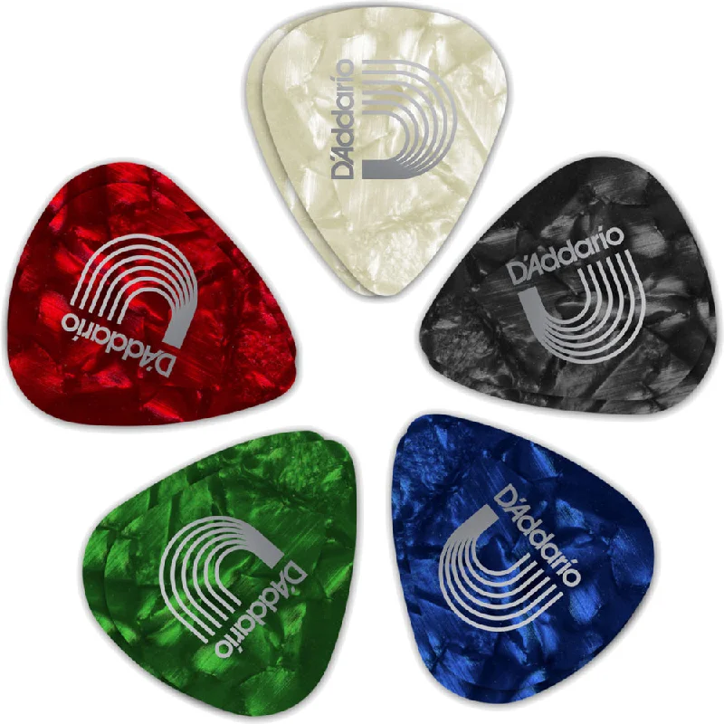 Moog synthesizers for classic analog electronic sounds​ D'Addario Classic Pearl Celluloid Guitar Pick Assortment 10-Pack (Medium)