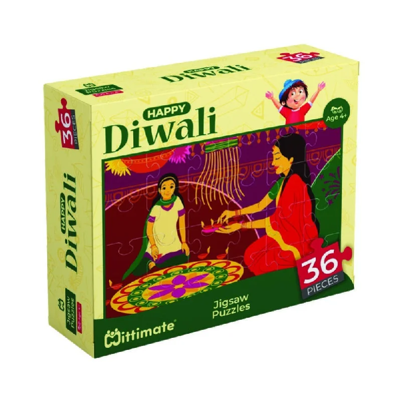Anti - anxiety puzzles for adults seeking stress relief Diwali Puzzle Set (36 Pieces) Anti - anxiety puzzles for adults seeking stress relief Diwali Puzzle Set (36 Pieces)
