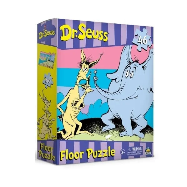 Puzzle boxes with secret compartments​ Dr. Seuss Floor Puzzle Boxed, 46pc