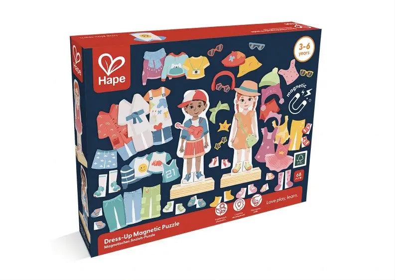 Puzzle - shaped doorstops for home safety​ Dress-Up Magnetic Puzzle