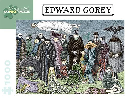 Puzzle prizes for game shows and competitions​ EDWARD GOREY 1000PC JIGSAW PUZZLE