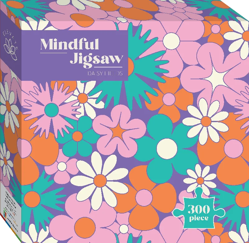 Puzzle - shaped stress balls for hand - muscle relief 300-Piece Elevate Mindful Jigsaw Puzzles, Daisy Fields Puzzle - shaped stress balls for hand - muscle relief 300-Piece Elevate Mindful Jigsaw Puzzles, Daisy Fields