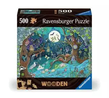 Puzzle - themed backpacks for carrying puzzle sets FANTASY FOREST WOODEN PUZZLE 500 PC Puzzle - themed backpacks for carrying puzzle sets FANTASY FOREST WOODEN PUZZLE 500 PC