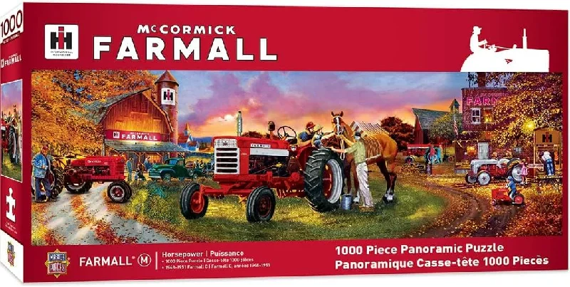 Nature - themed puzzles featuring landscapes Farmall Pano 1000 Piece Panoramic Jigsaw Puzzle Nature - themed puzzles featuring landscapes Farmall Pano 1000 Piece Panoramic Jigsaw Puzzle
