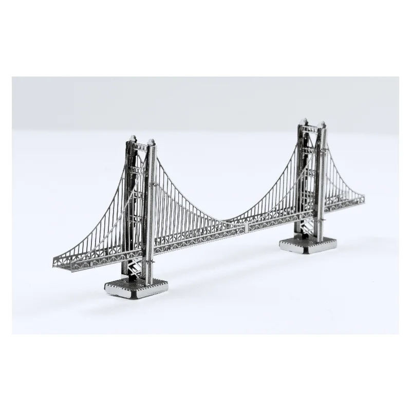 Puzzle - inspired tattoos for puzzle enthusiasts Metal Earth 3D Metal Model Kit - Golden Gate Bridge Puzzle - inspired tattoos for puzzle enthusiasts Metal Earth 3D Metal Model Kit - Golden Gate Bridge