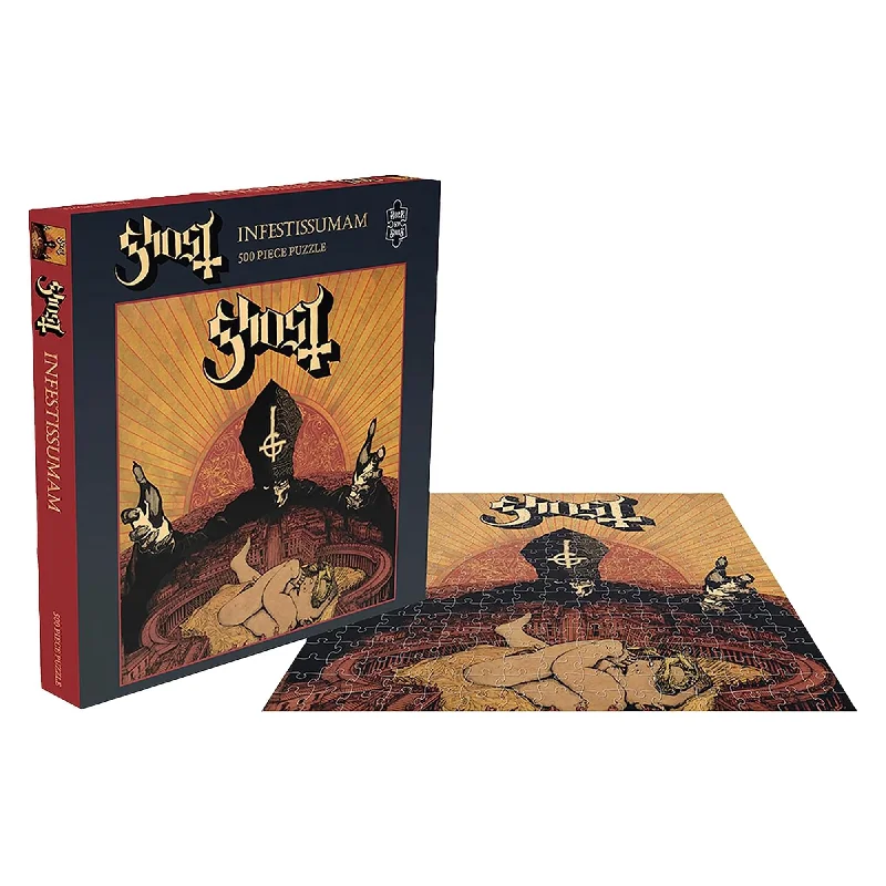 Puzzle sets with interchangeable parts​ Ghost Infestissumam 500 Piece Jigsaw Puzzle