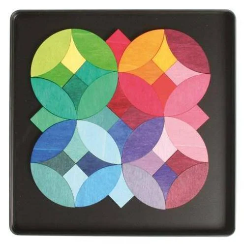 Puzzle - shaped ice cube trays for unique ice cubes GRIMM'S mini magnetic puzzle circles Puzzle - shaped ice cube trays for unique ice cubes GRIMM'S mini magnetic puzzle circles