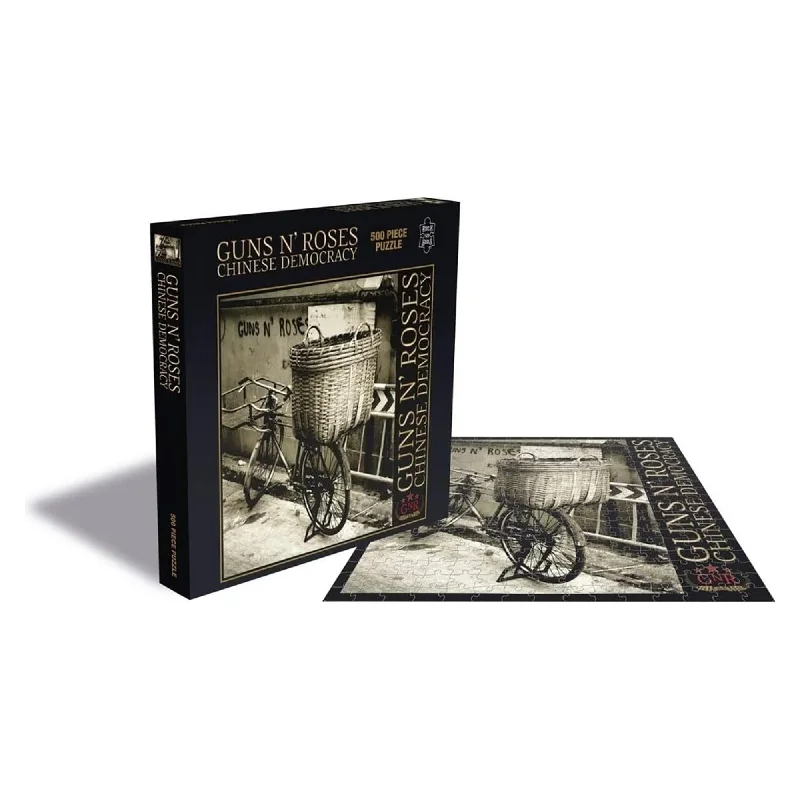 Puzzle - themed cakes with puzzle - piece decorations Guns N Roses Chinese Democracy 500 Piece Jigsaw Puzzle Puzzle - themed cakes with puzzle - piece decorations Guns N Roses Chinese Democracy 500 Piece Jigsaw Puzzle