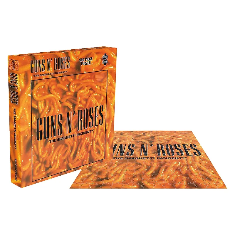 Puzzle - inspired home decor items like throw pillows Guns N Roses The Spaghetti Incident 500 Piece Jigsaw Puzzle Puzzle - inspired home decor items like throw pillows Guns N Roses The Spaghetti Incident 500 Piece Jigsaw Puzzle