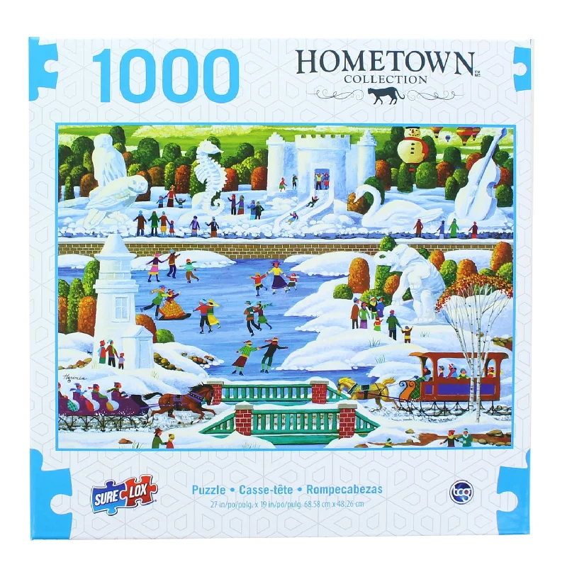 Puzzle - based learning tools for classrooms Hometown Collection 1000 Piece Jigsaw Puzzle | Wisconsin Snow Sculptures Puzzle - based learning tools for classrooms Hometown Collection 1000 Piece Jigsaw Puzzle | Wisconsin Snow Sculptures