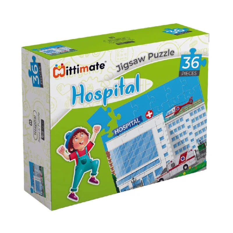 Puzzle - inspired ceramic mugs for coffee lovers​ Hospital Puzzle Set (36 Pieces)