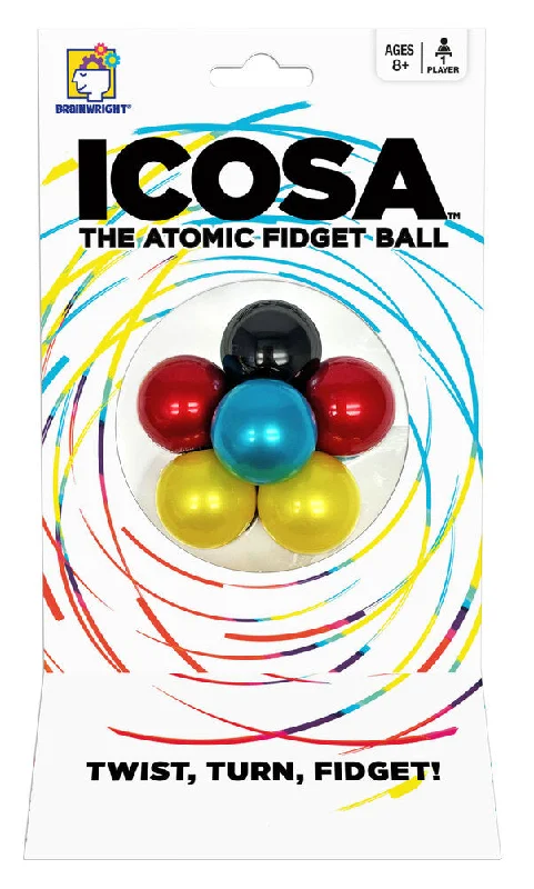 Puzzle - solving workshops for skill development​ Icosa Atomic Fidget Ball