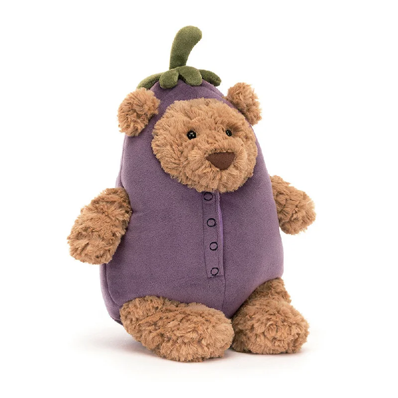Plush toys for movie buffs as movie - related figures Jellycat Bartholomew Bear Aubergine Plush toys for movie buffs as movie - related figures Jellycat Bartholomew Bear Aubergine