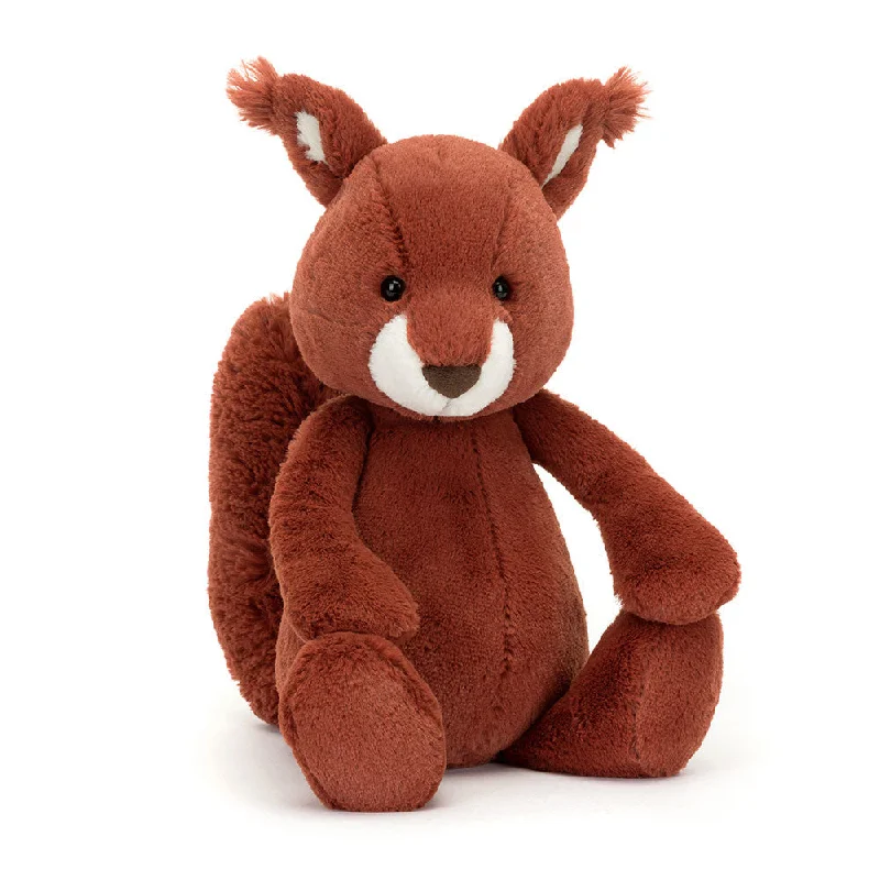 Beach - themed plush toys with seashell details​ Jellycat Bashful Squirrel