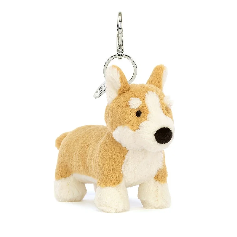Plush toys for horse enthusiasts in horse - shaped forms​ Betty Corgi Bag Charm